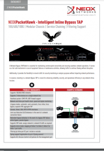 PacketHawk Bypass TAP/Switch Datasheet Download