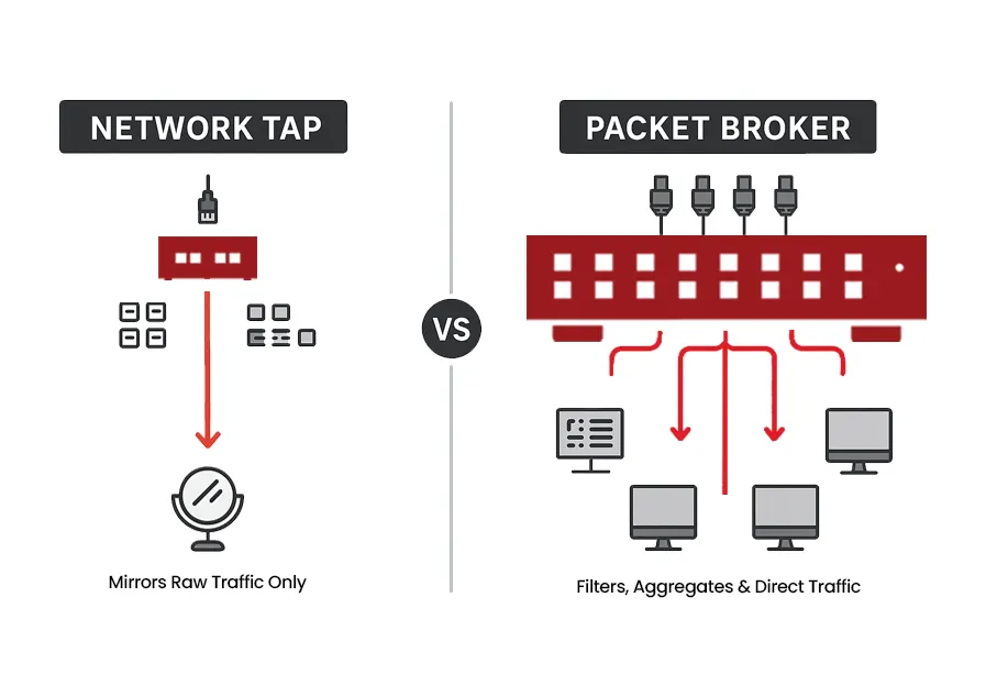 Network Packet Broker Benefits Features