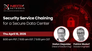 Security Service Chaining for a Secure Data Center